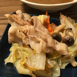 ☆彡フライパンで☆彡豚肉と野菜の蒸ししゃぶ